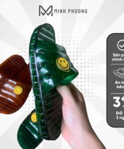 Dép mặt cười nhựa trong Minh Phương